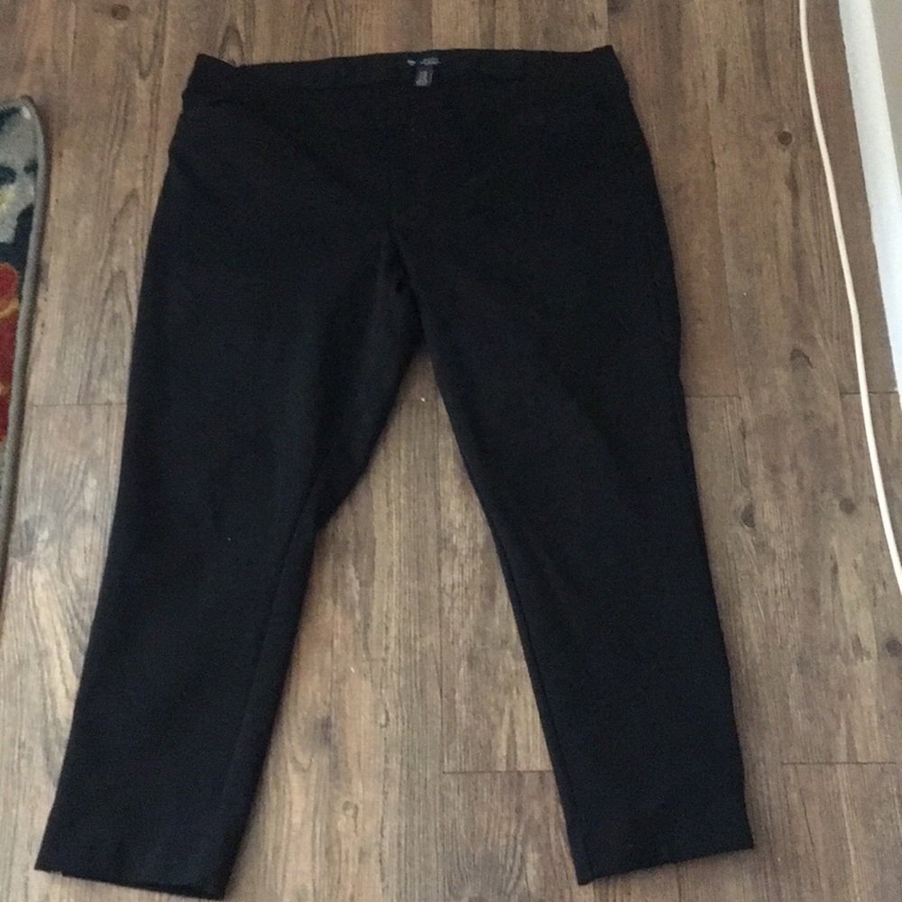 GAP Black Slim city ponte ankle Pant Size 16R